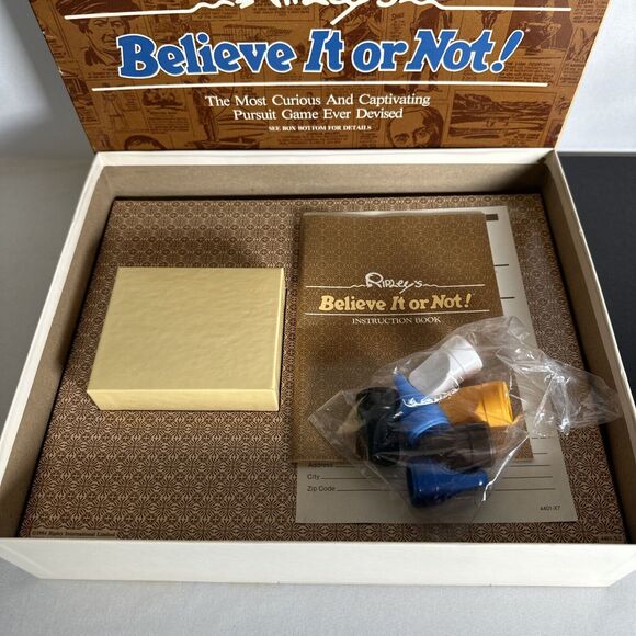 Vintage - Ripley’s Believe It Or Not - Milton Bradley 1984 Board Game - Complete - Picture 6 of 10